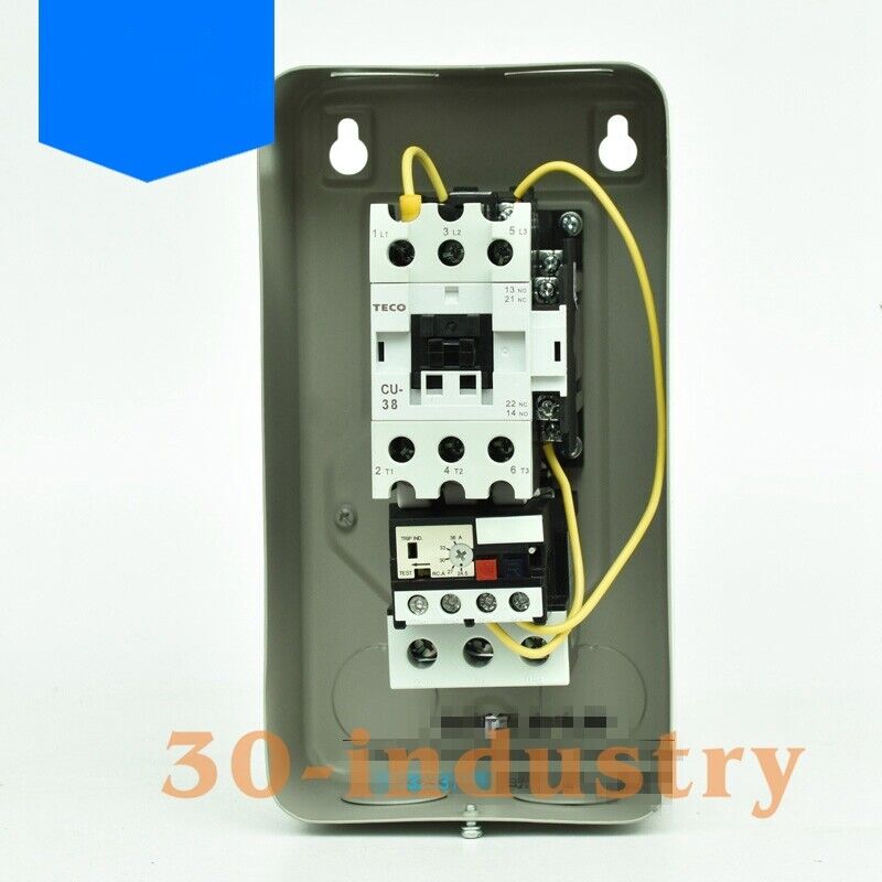 TECO HU-38K Magnetic Starter 15KW 40A 380V - 1 Piece - TECO