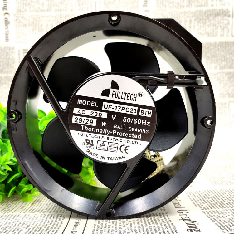 FULLTECH UF-17PC23 Cooling Fan 230V 29W Full Circle - FULLTECH