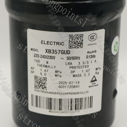 1PC XB357GUD suitable for Mitsubishi compressor 0.5 hp~