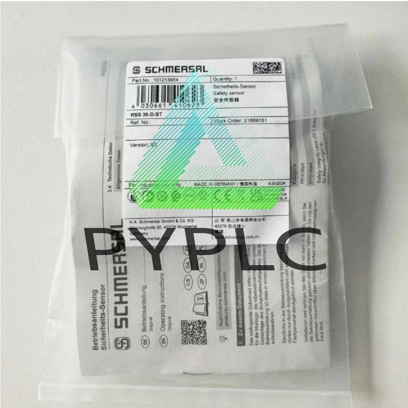1PCS SCHMERSAL Safety Sensor RSS 36-D-ST Switch Freight Free