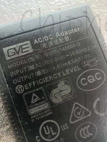 1X GVE Car Refrigerator Power Adapter GM95-145600-D 14.5V 6.0A 87W 12/24V