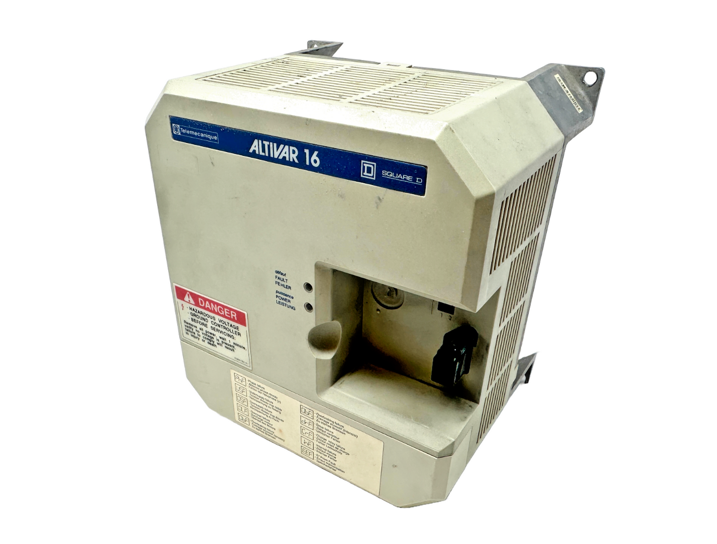 used Telemecanique Square D ATV16U29M2 Altivar 16 AC Drive *No Top Cover* - TELEMECANIQUE