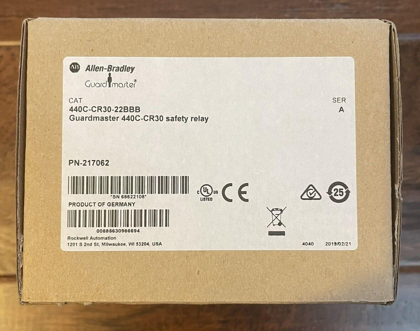 2023-allen-bradley-guardmaster-440c-cr30-22bbb-safety-relay-440ccr3022bbb - ALLEN-BRADLEY