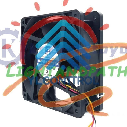 YEF FD1238SM DC24V 0.30A 12cm 3-Wire Cooling Fan #Li