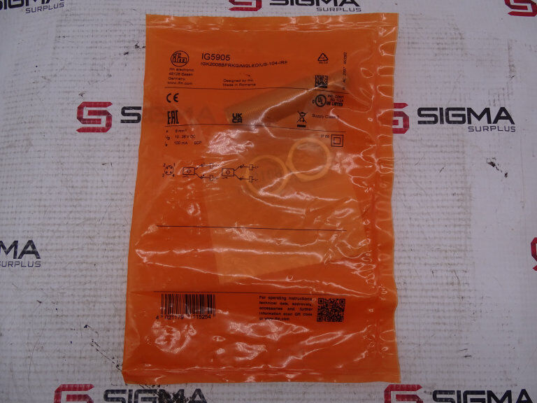 EFECTOR IGK2008BFRKG/M/2LED/US-104-IRF-IG5905 SENSOR - High-Quality LED Irrigation Sensor with Smart Features - EFECTOR