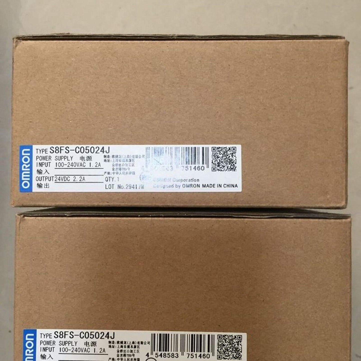 OMRON S8FS-C05024J Switching Power Supply | OMRON Switching Power Supply | OMRON S8FS-C05024J Power Supply - OMRON