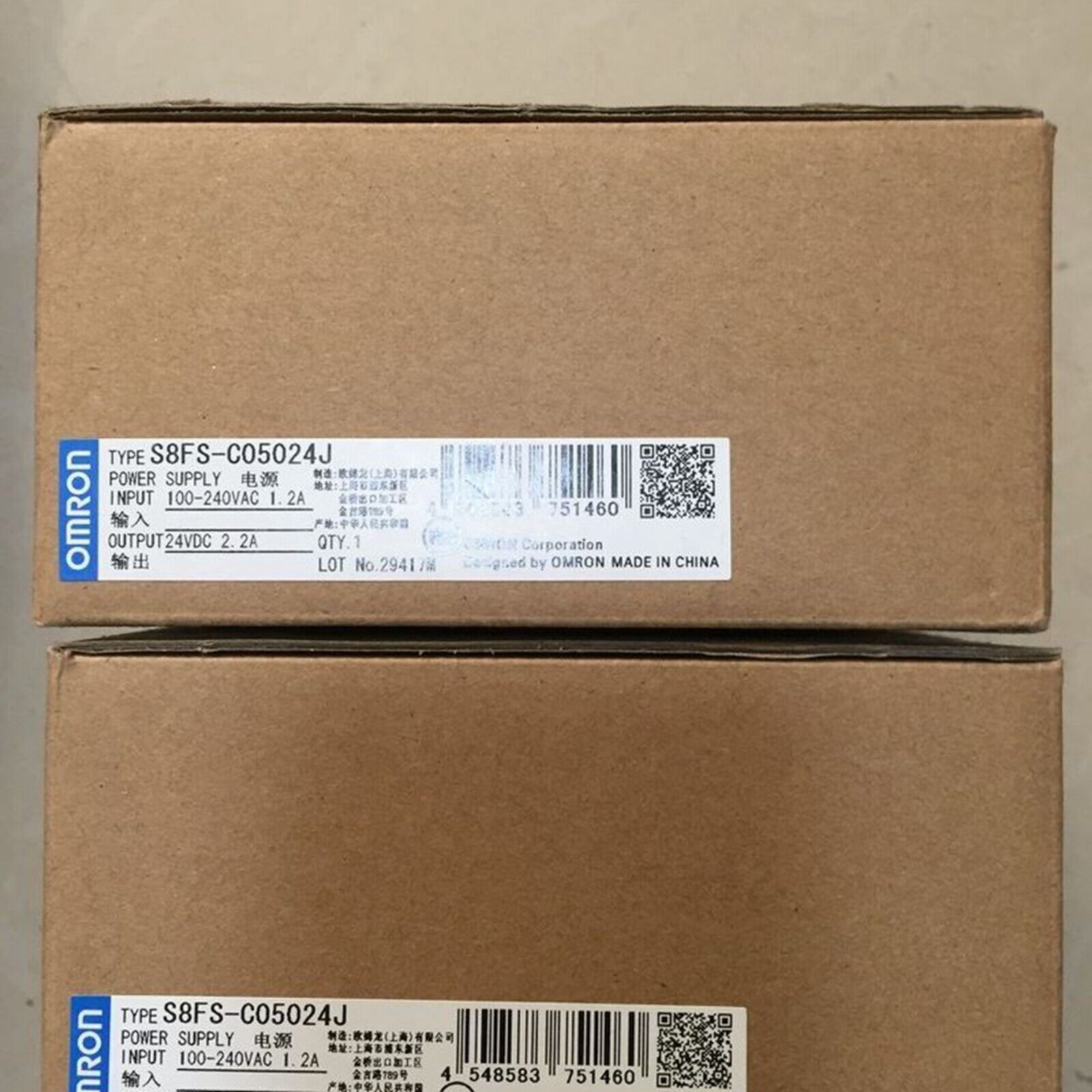 OMRON S8FS-C05024J Switching Power Supply | OMRON Switching Power Supply | OMRON S8FS-C05024J Power Supply - OMRON