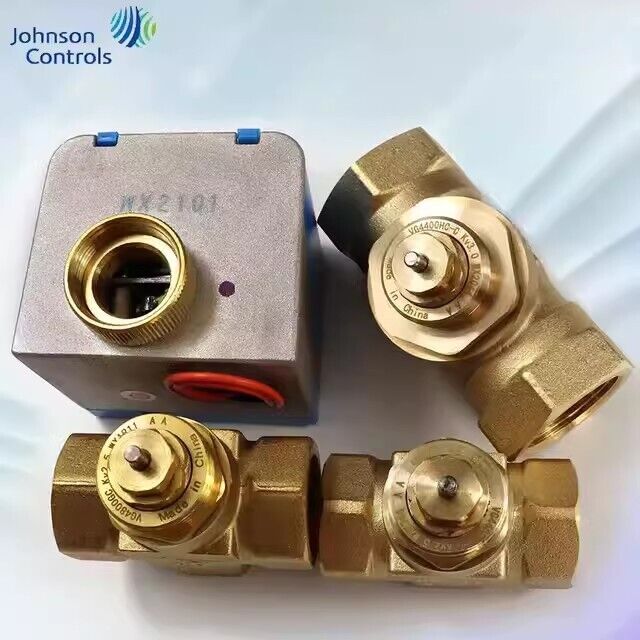 new 1set Johnson VG4400HC-C DN25 + VA-7010-8503 Fan Coil Area Control Valve - JOHNSON