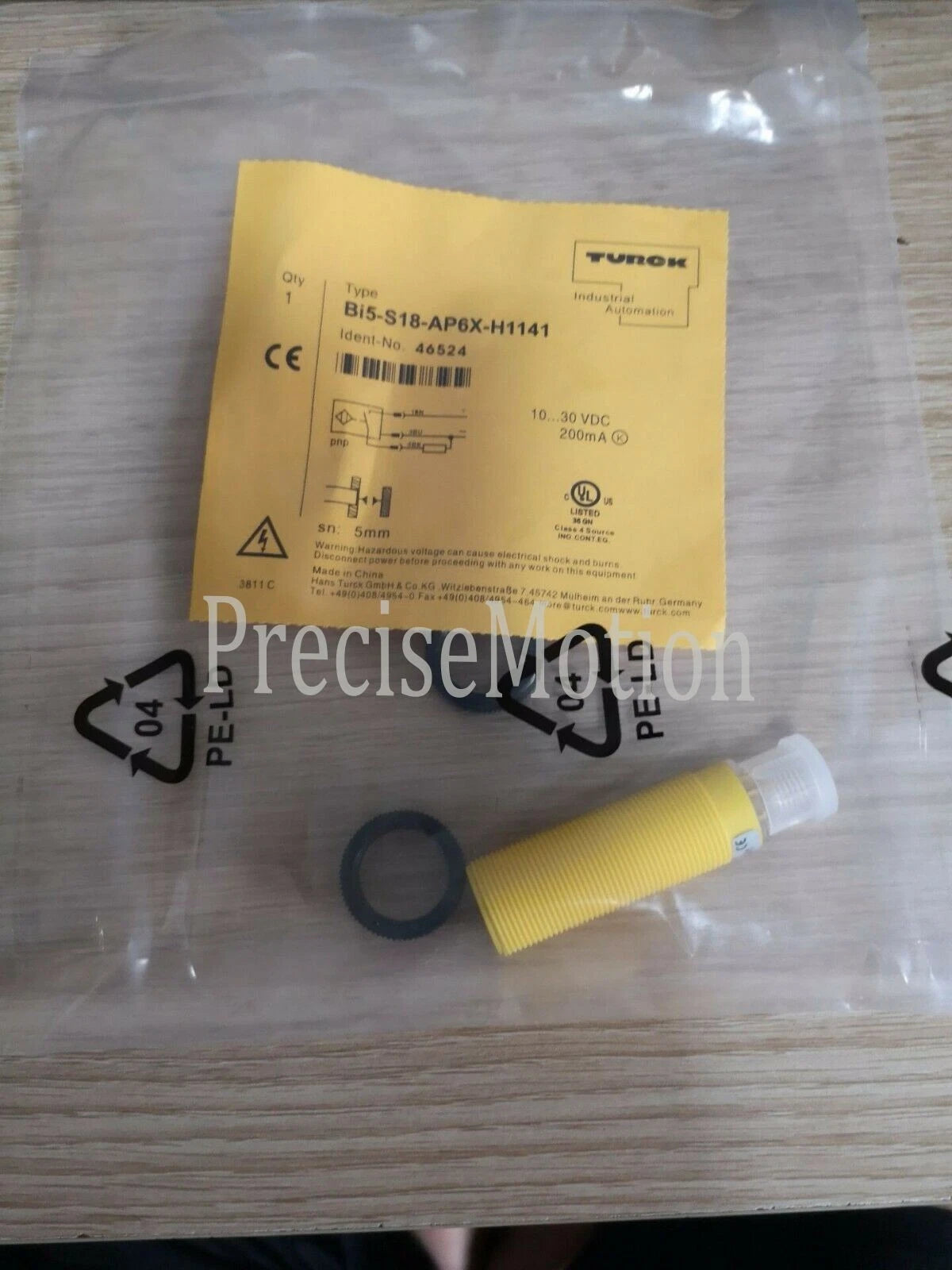 1PCS Turck BI5-S18-AP6X-H1141 Sensor - Free Shipping