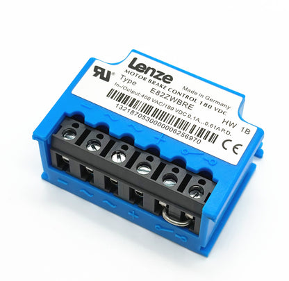 new E82ZWBRE Lenze MOTOR BRAKE CONTROL 180 VDC 400 VAC 0.61A
