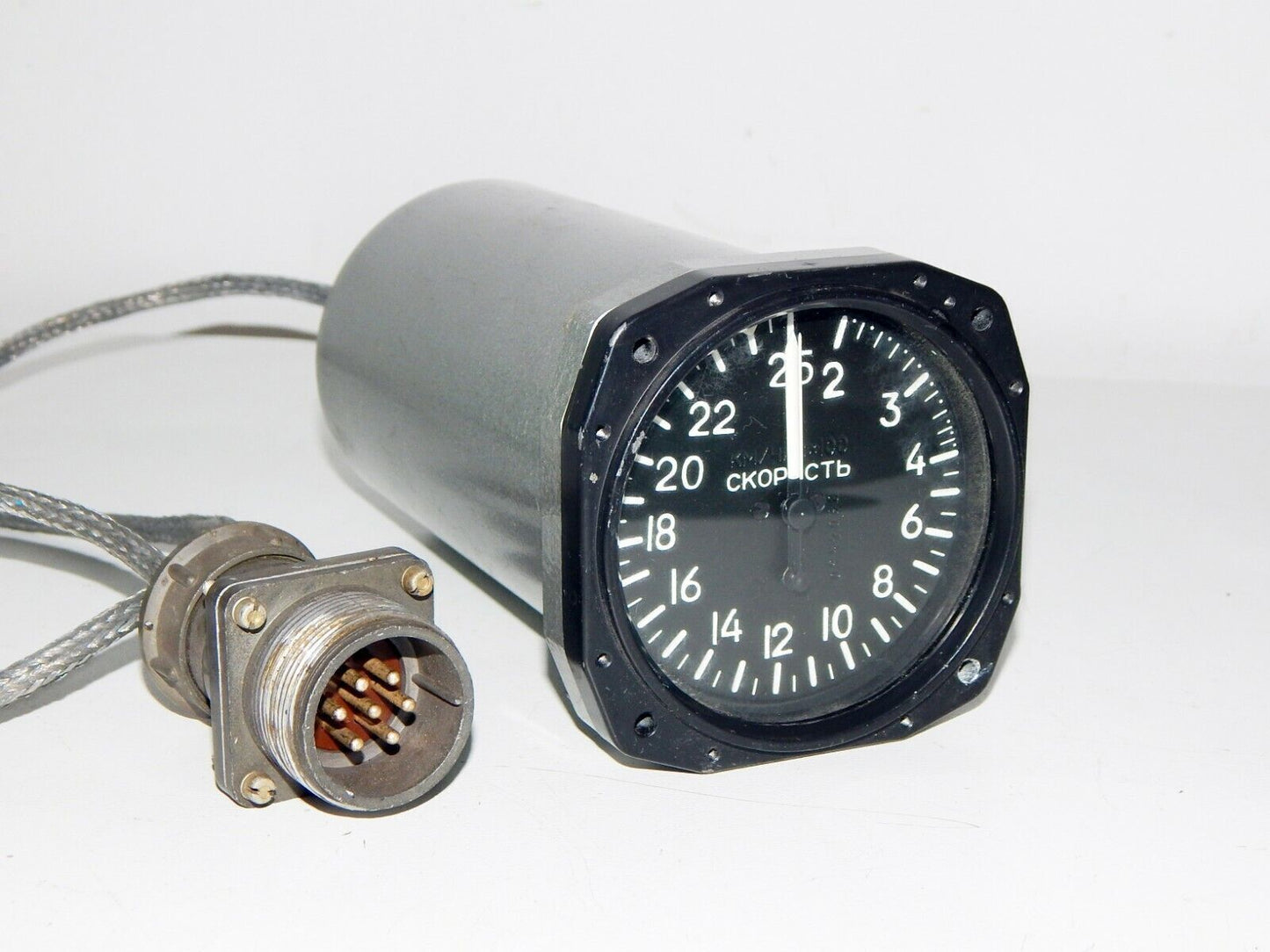 used MiG-21 Russian Aircraft Plane Airspeed Speedometer Indicator - MIG