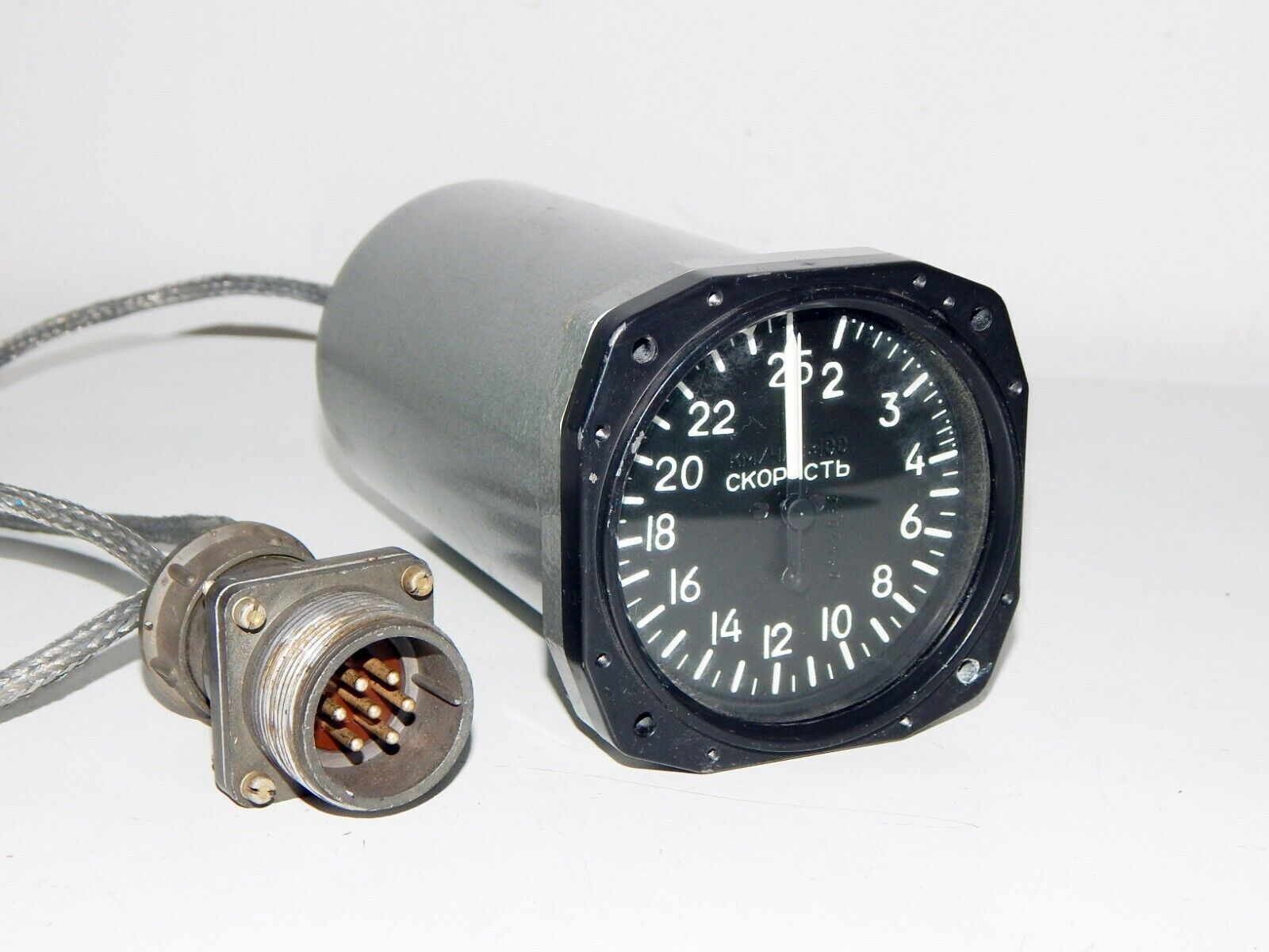 used MiG-21 Russian Aircraft Plane Airspeed Speedometer Indicator - MIG
