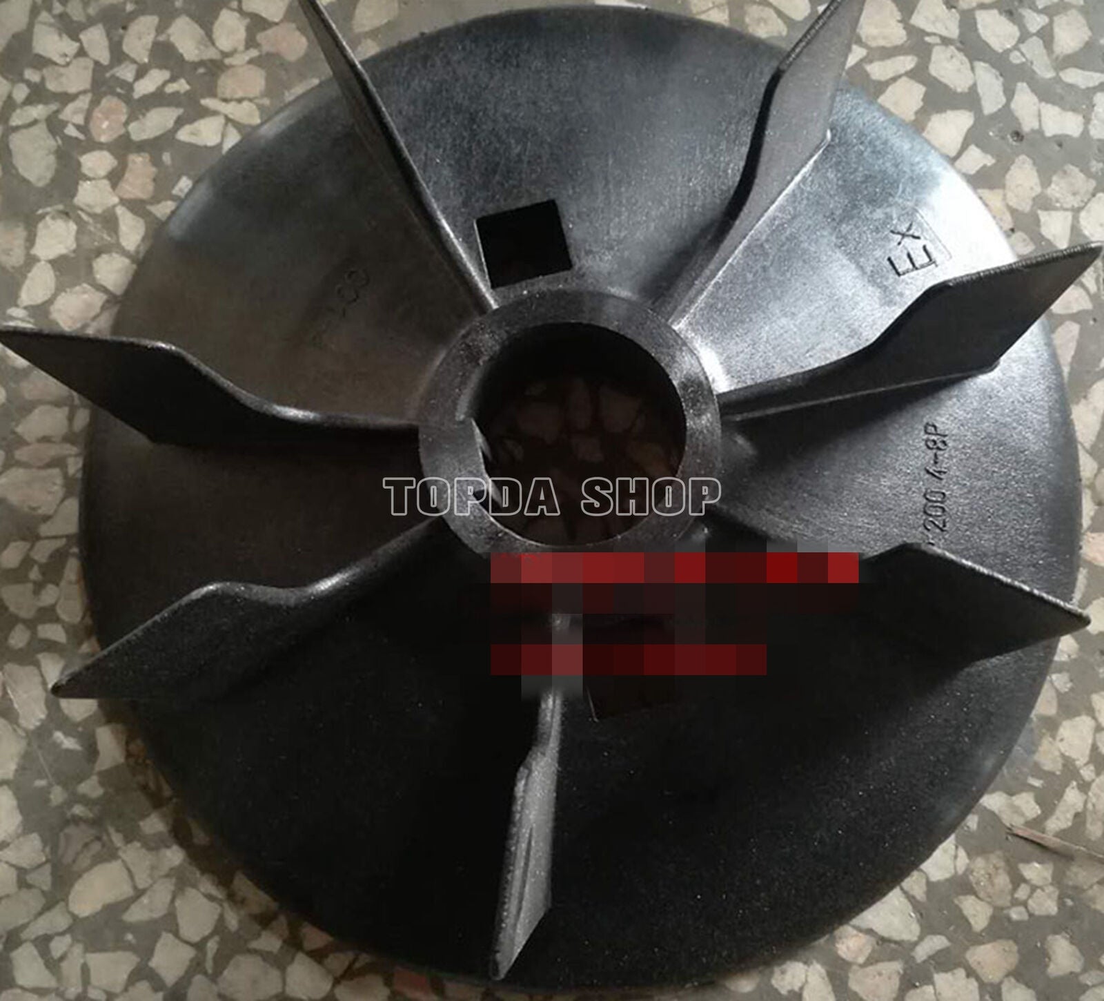 3GZV304001-4 Fan Blade M3BP200ML4 Polar Shaft Diameter 49 OD 250 Key Width 16mm - KOEED