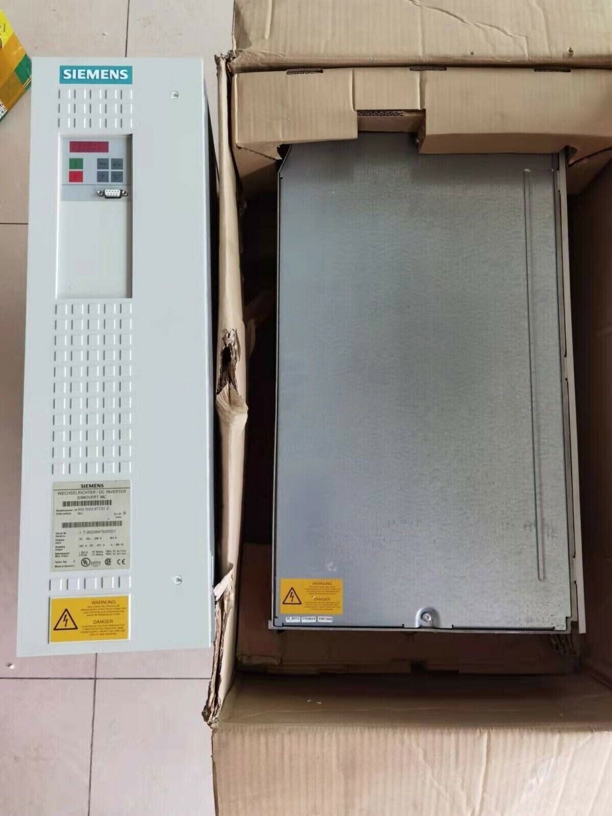 new 1PC  Siemens 6SE7022-6TC51-Z Inverter 6SE7 022-6TC51-Z ping