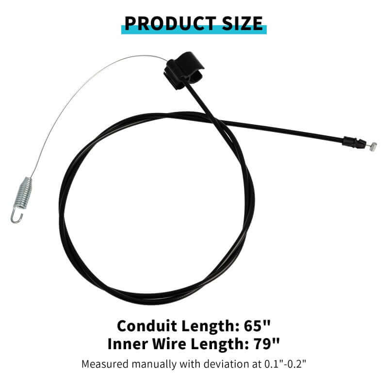 new For Troy Bilt TB200 TB210 M210 946-04728A Single Speed Drive Cable Lawn Mower
