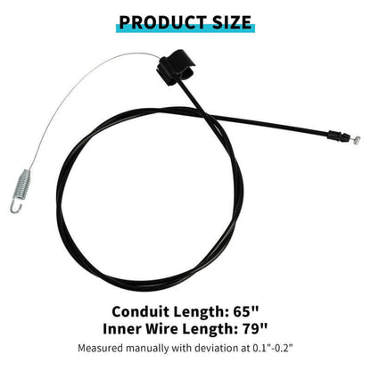 new For Troy Bilt TB200 TB210 M210 946-04728A Single Speed Drive Cable Lawn Mower