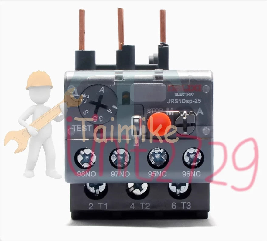 1PC DELIXI Thermal overload relay JRS1Dsp-93 37~93A #LL