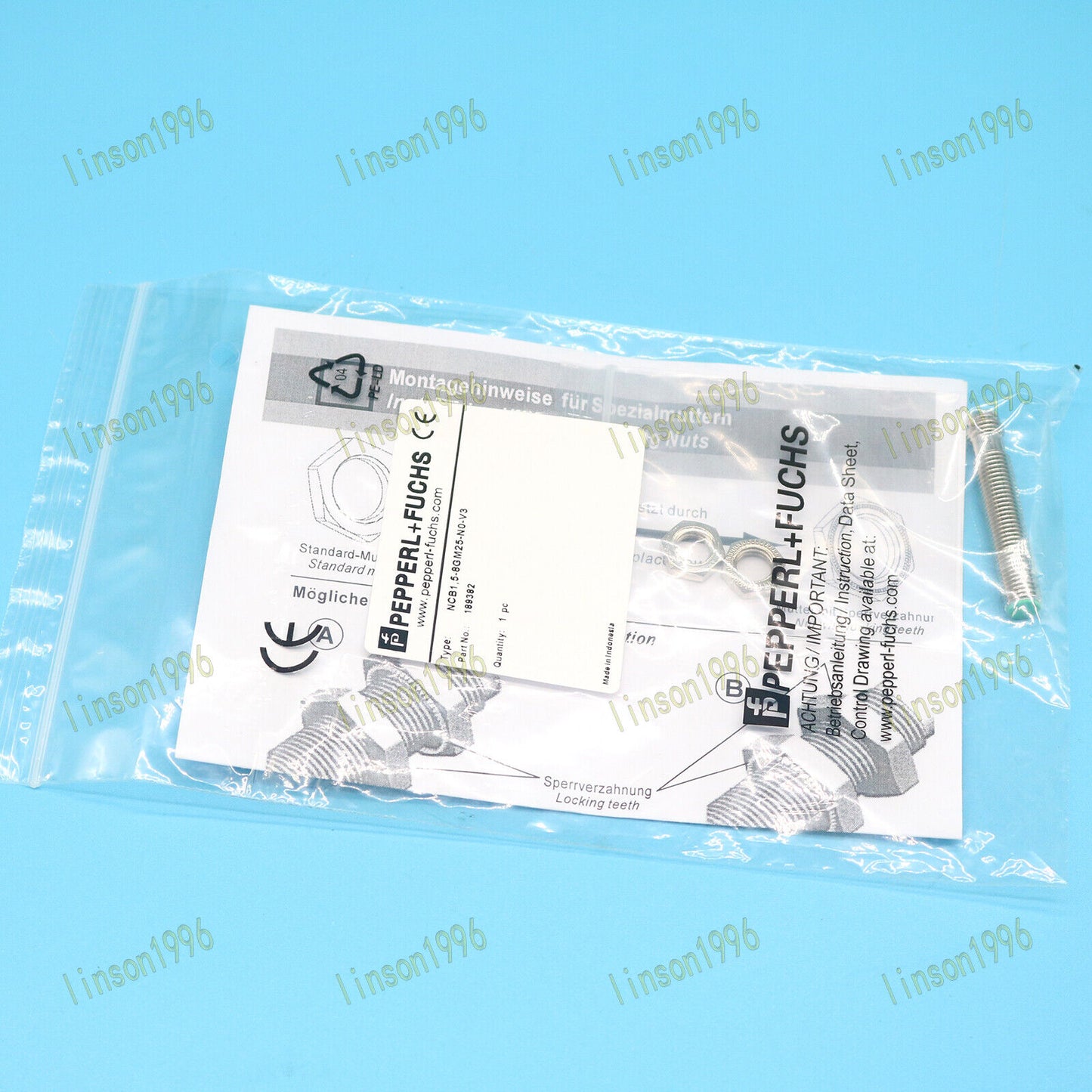 1PC Pepperl+Fuchs Sensor Spot Stock NCB1.5-8GM25-NO-V3 - PEPPERL+FUCHS