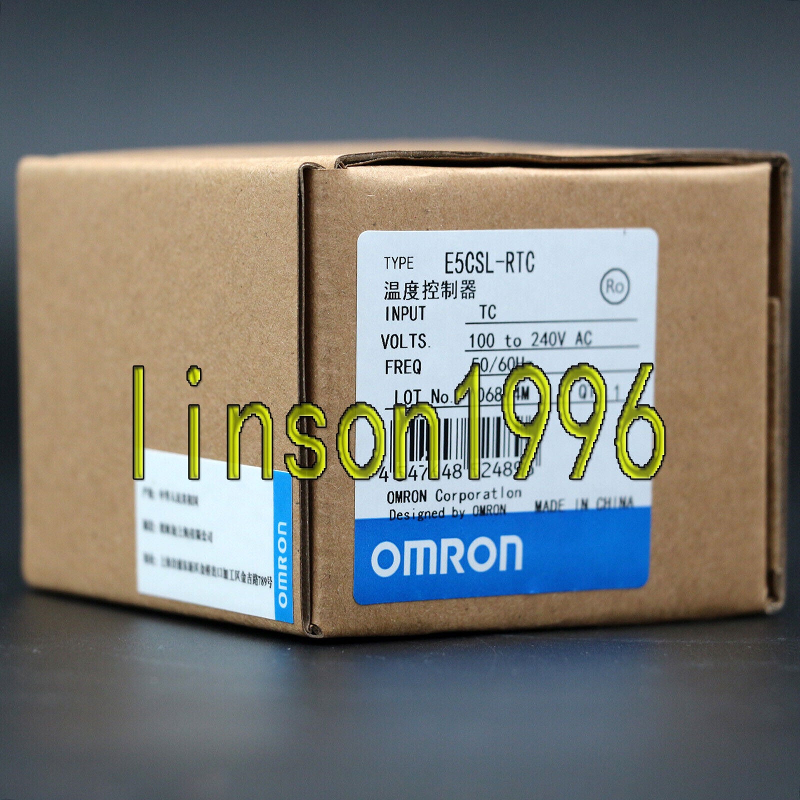 Omron Temperature Controller E5CSL-RTC 100-240V - OMRON