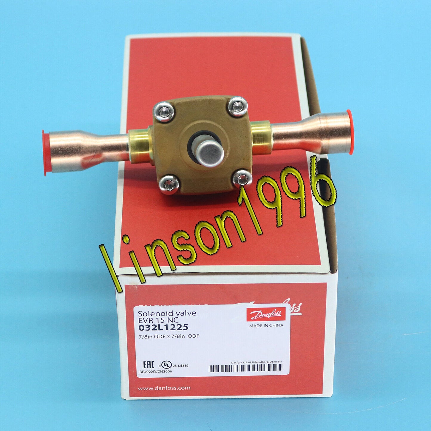 Danfoss Solenoid Valve EVR15 032L1225 - DANFOSS