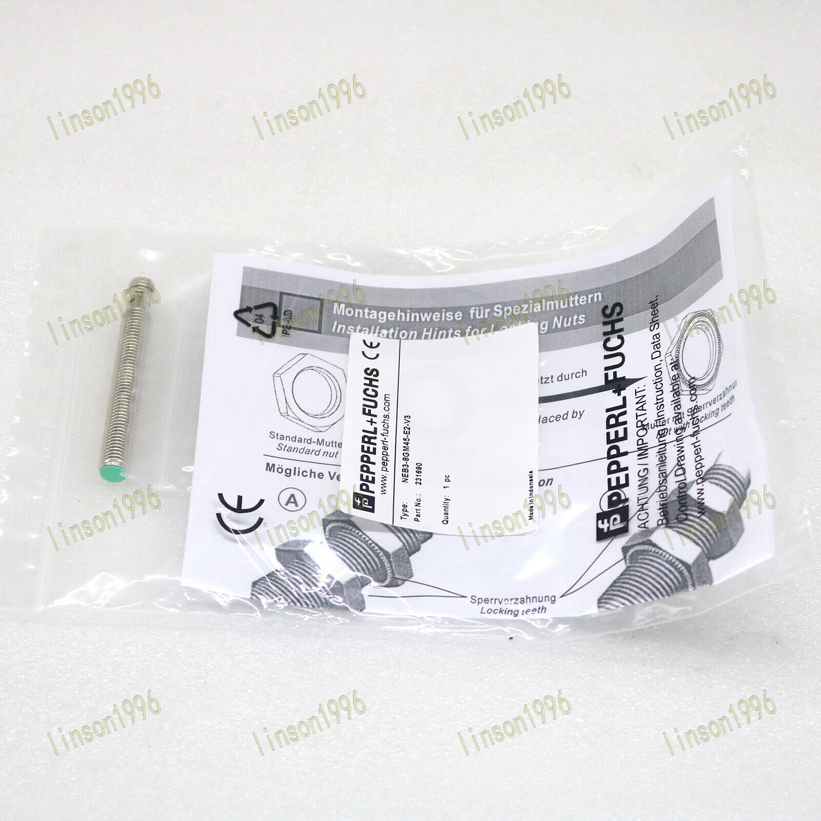 1PC PEPPERL+FUCHS NEB3-8GM45-E2-V3 Sensor - PEPPERL+FUCHS