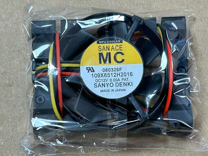 new 1 pcs SANYO San Ace MC 109X6512H2016 DC12V 3-wire CPU cooling fan