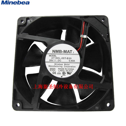 1pcs NMB 4715KL-05T-B30 24V 0.4A 12038 12CM insert type cooling fan