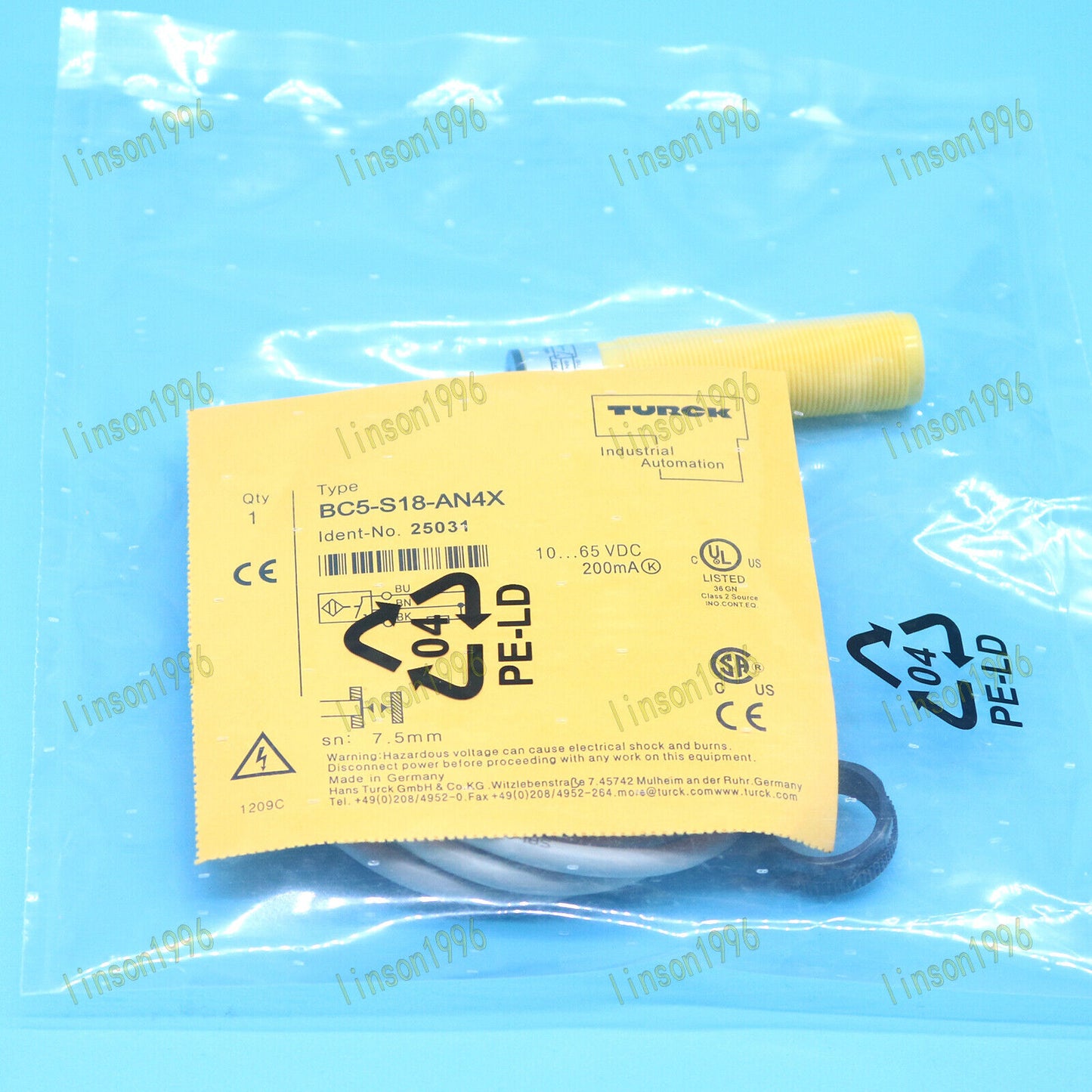 BC5-S18-AN4X Turck Proximity Sensor Switch - TURCK