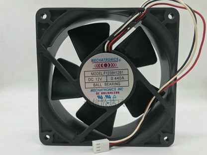 1pcs   MECHATRONICS  F1238H12B1 12V 0.440A  12038 chassis cooling fan