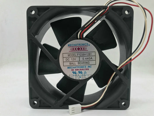 1pcs   MECHATRONICS  F1238H12B1 12V 0.440A  12038 chassis cooling fan