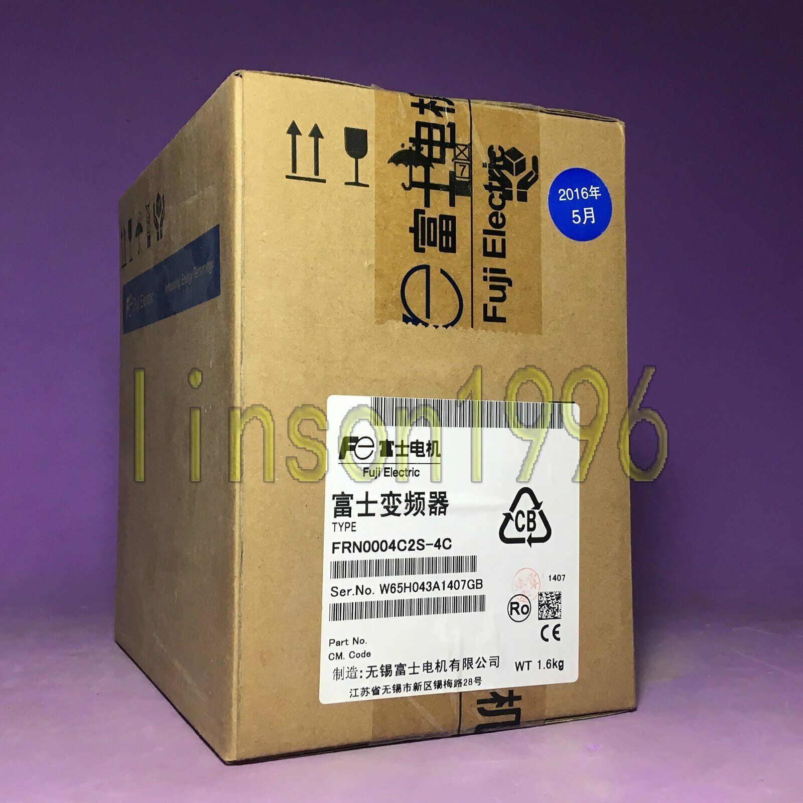 FRN0004C2S-4C 0.75 KW 3P 380 V 50/60 Hz 3.1 A - ONE FUJI