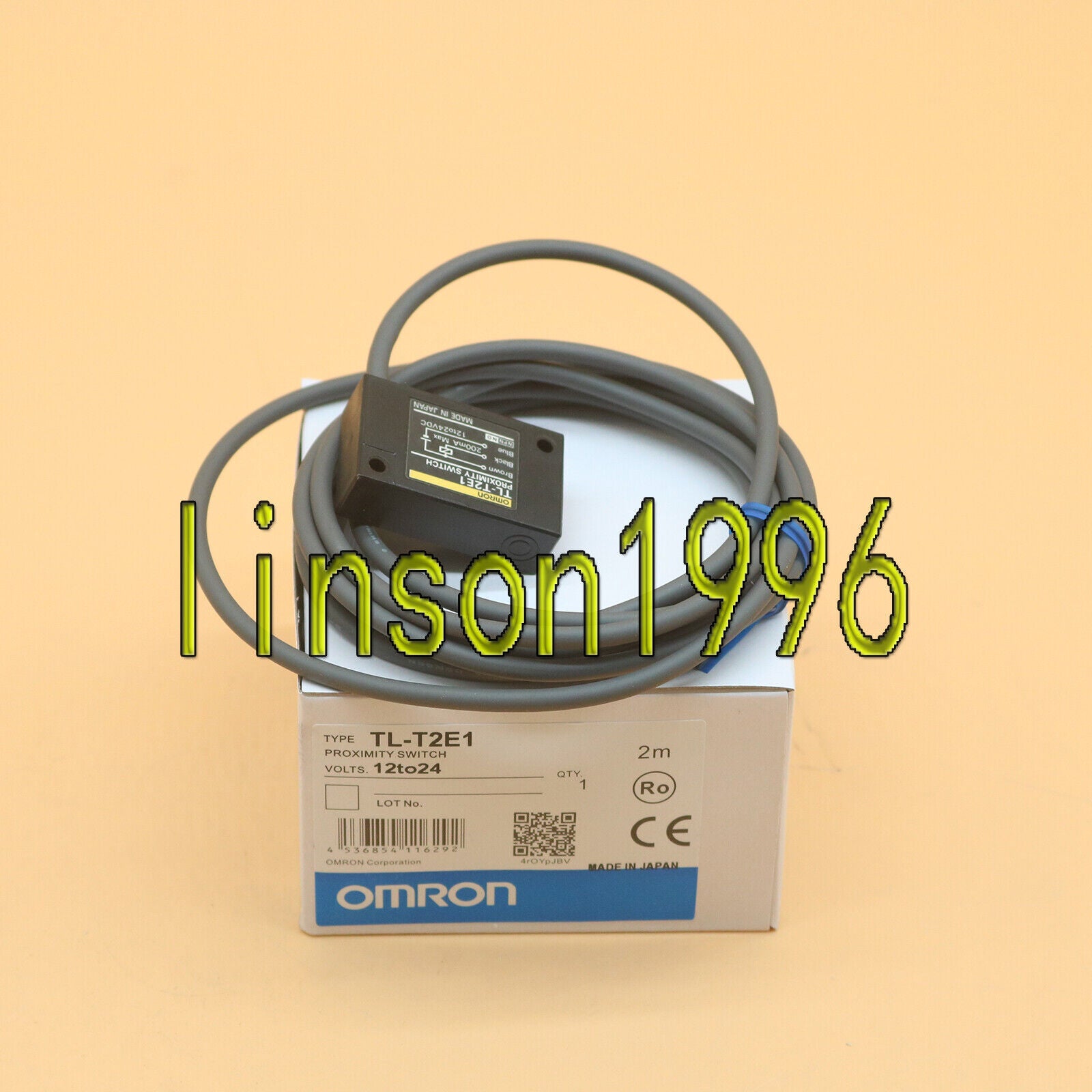 new  Omron Proximity Switch TL-T2E1 TLT2E1 12-24VDC