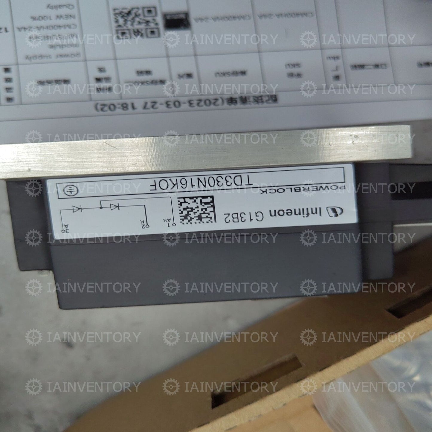 1PC NEW INFINEON TD330N16KOF Fast - High-Speed Performance - INFINEON