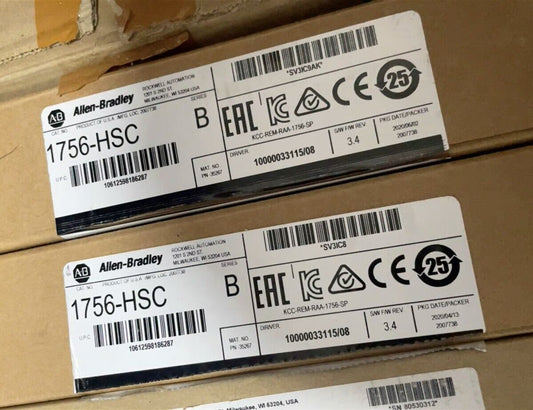 New Factory Sealed 1756-HSC SER B ControlLogix High Speed Counter Module - CONTROLLOGIX