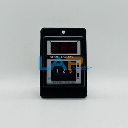 STON Digital Time Relay ASY-3DY AC220V 50/60HZ 99.9S-999M - STON