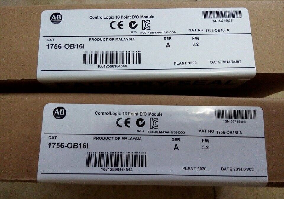 Control Logix 16 Pt Module 1756OB16I - CONTROL LOGIX
