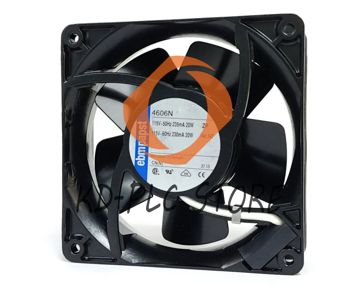 Ebmpapst 4606N Axial Fan 115VAC 19/18W 120*120*38mm Network Cabinet Cooling Fan