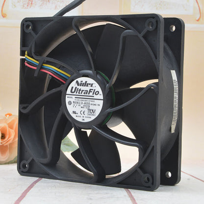 1pcs NIDEC V12E12BS2B5-07A02 12V 3A 12cm 12038 Violent Fan