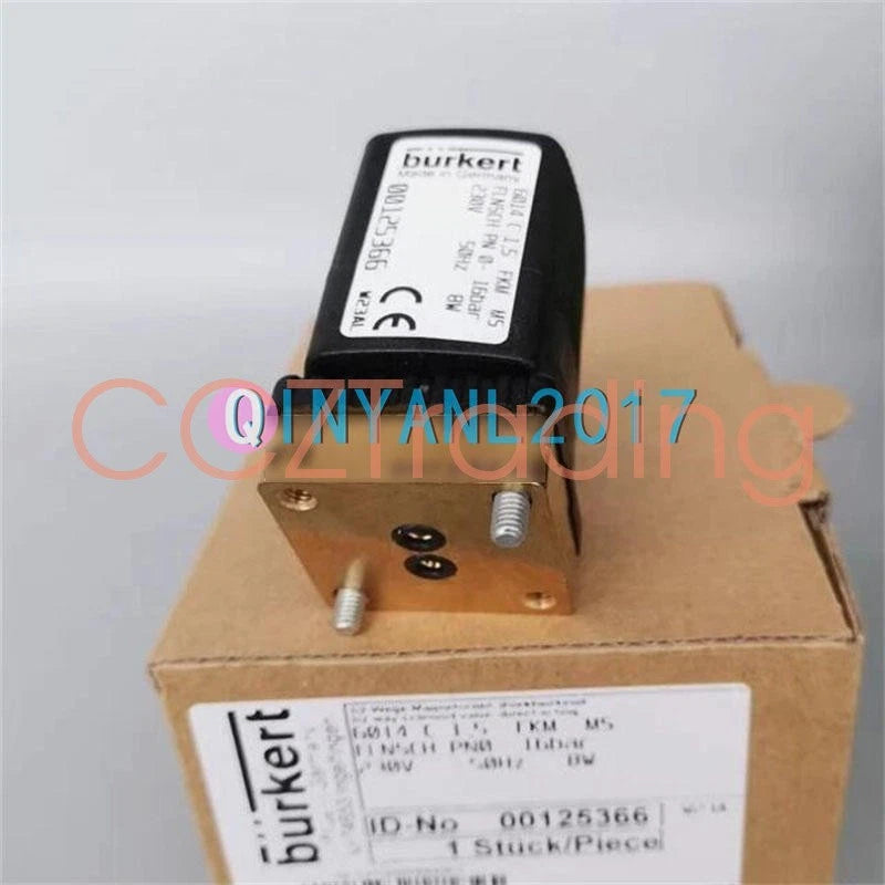1PC Burkert Solenoid Valve 6014 C 1.5 FKM MS FLNSCH 0-16bar 230V 00125366