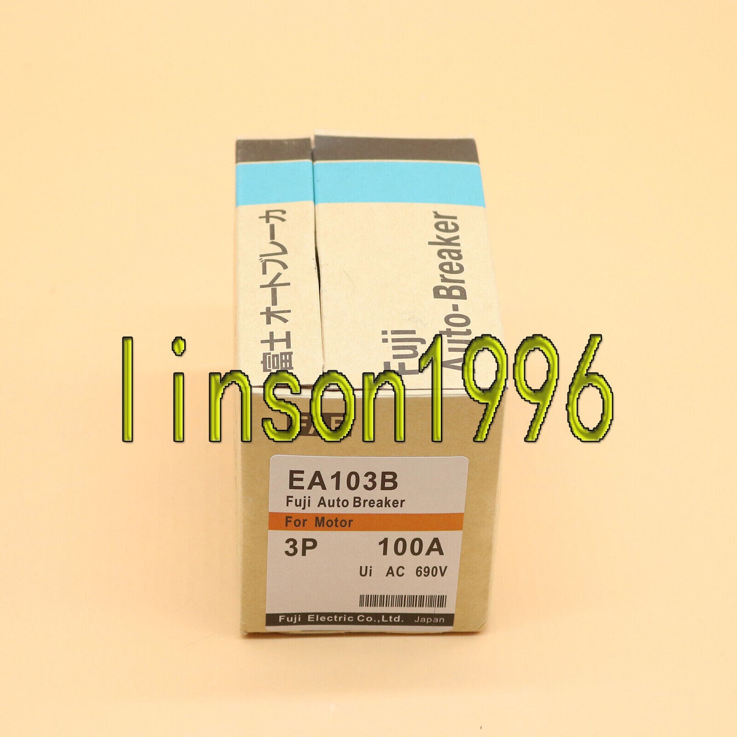 New One Fuji EA103B 100A Circuit Breaker - 3P - ONE FUJI