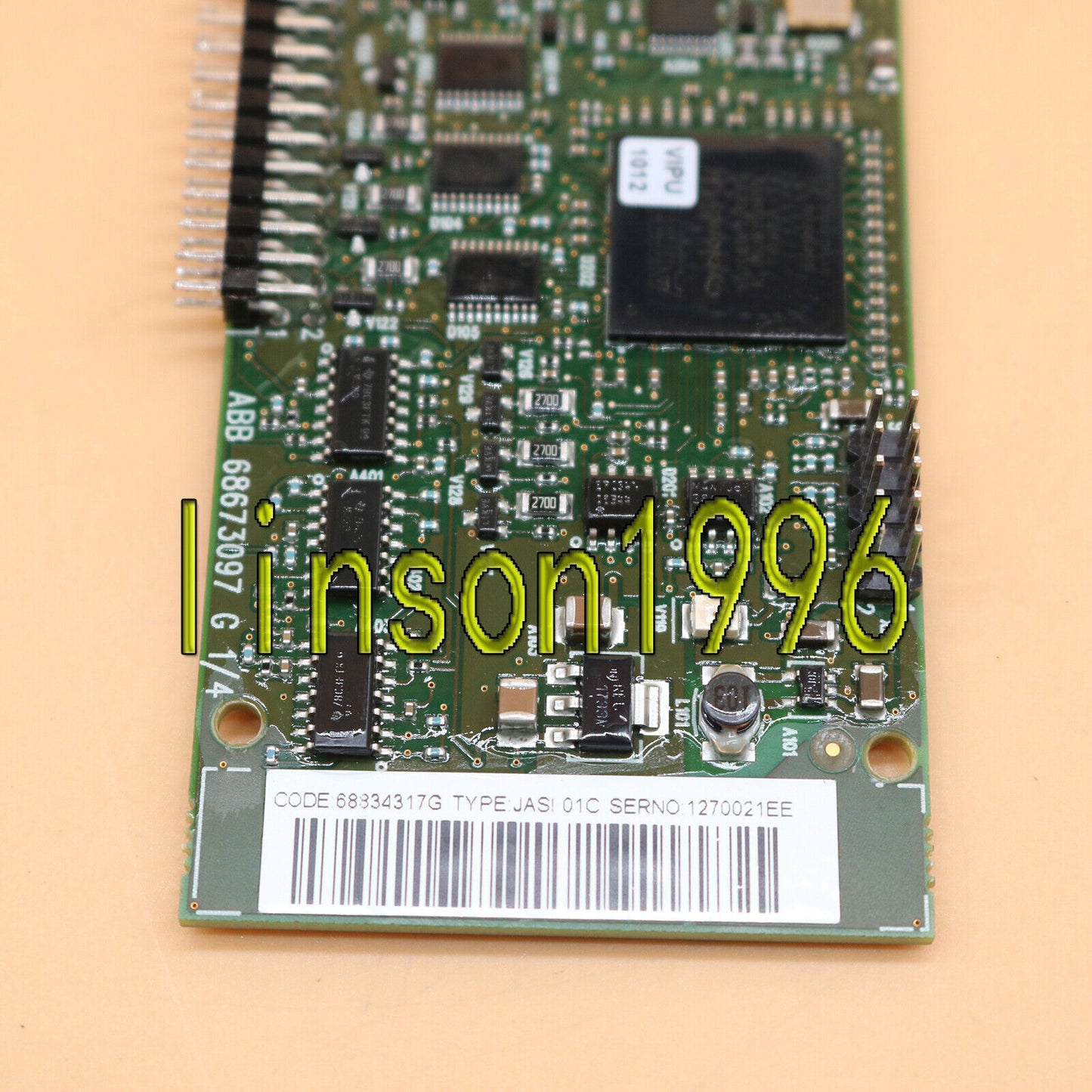 ABB JASI-01C Inverter Communication Board Tested In Good Condition - ABB