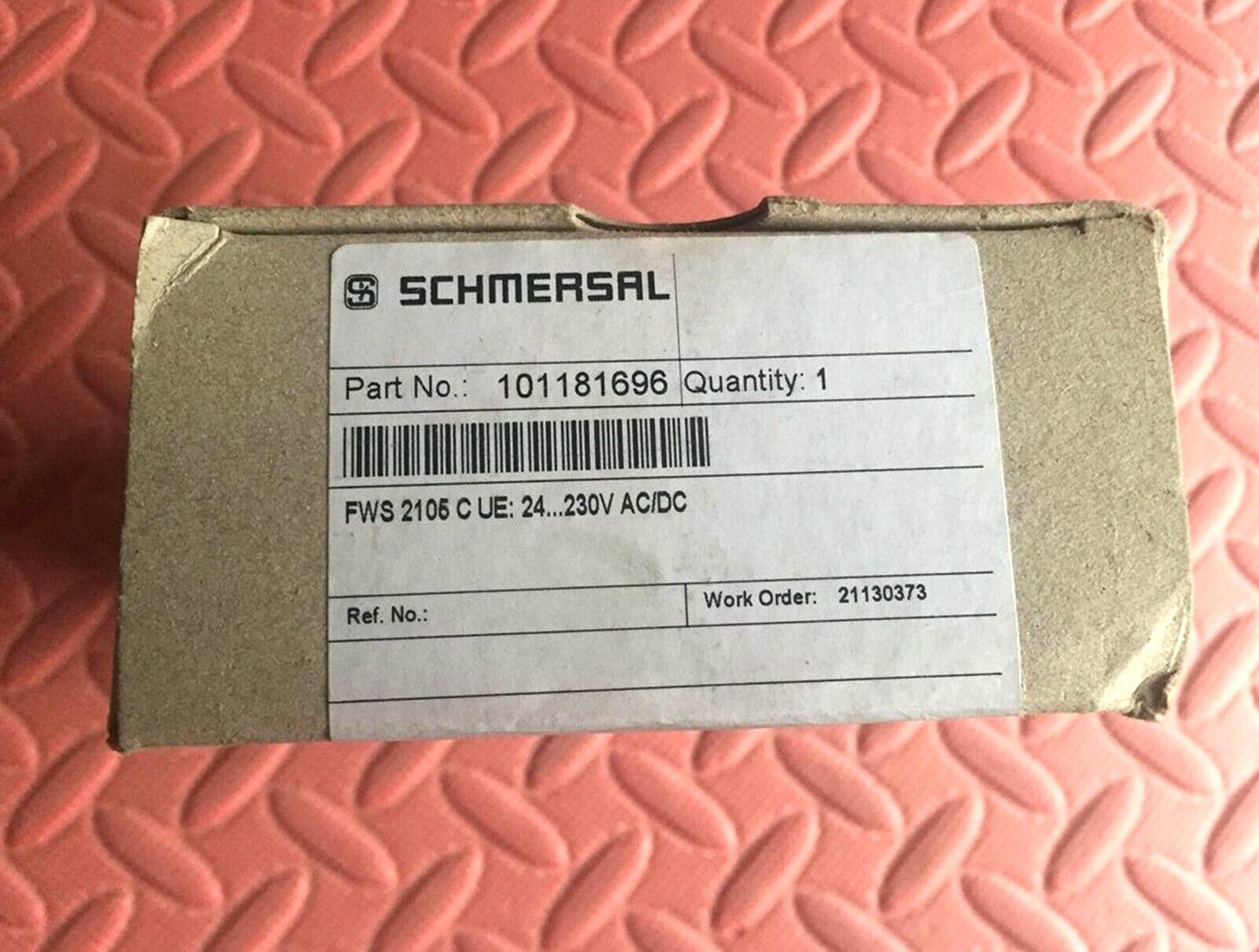 new SCHMERSAL FWS 2105 C Safety Relay - SCHMERSAL