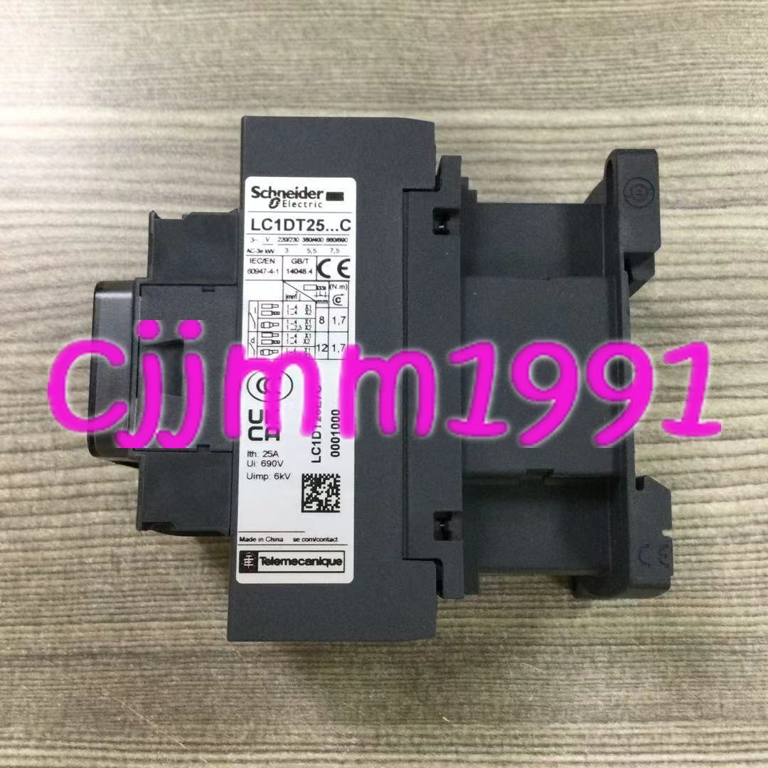 new 1PC AC contactor LC1DT25E7C AC48V - CONTACTORPRO