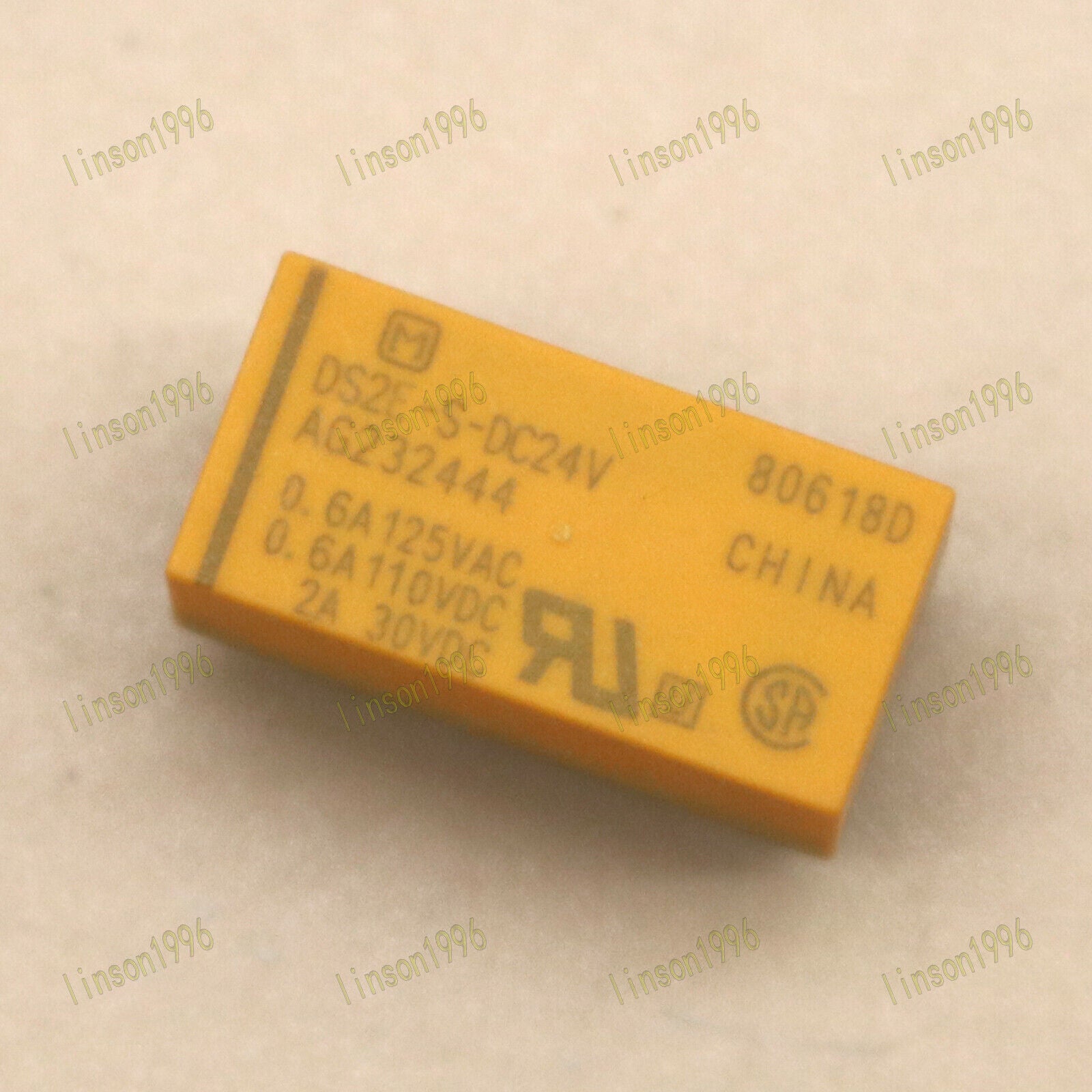 10PCS Power Relay for Panasonic NAIS DS2E-S-DC24V AG232444 8Pins - PANASONIC