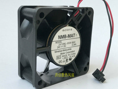 used NMB-MAT 24V inverter fan 0.34A 6025 60x25mm - NMB