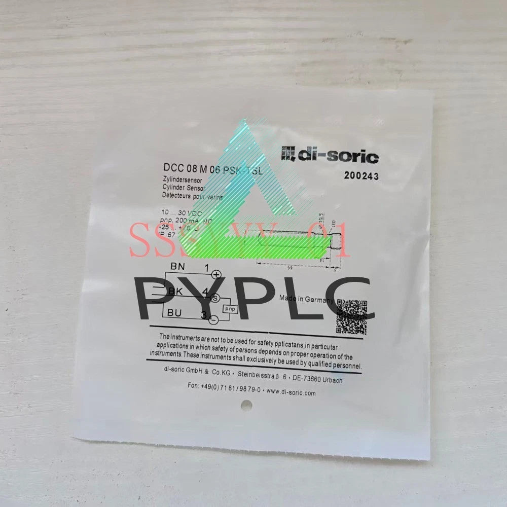1Pcs FOR Di-soric Proximity Sensor DCC 08 M 06 PSK-TSL Freight Free