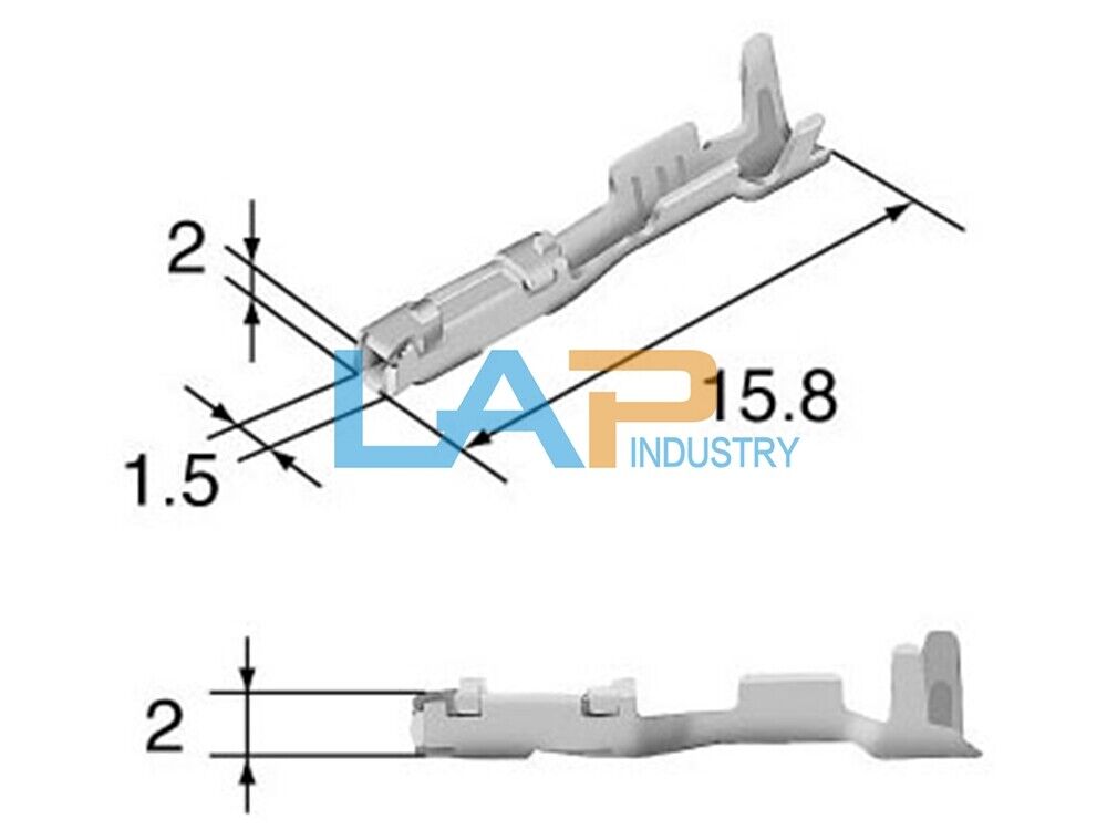 500Pcs Terminal Block Connector 8100-3455 - Reliable Connections - OMRON