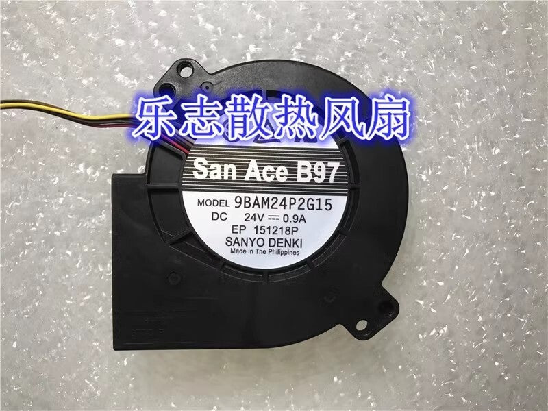 Sanyo SanAce B97 9BAM24P2G15 DC24V 0.9A 4-Wire Inverter High Airflow Cooling Fan