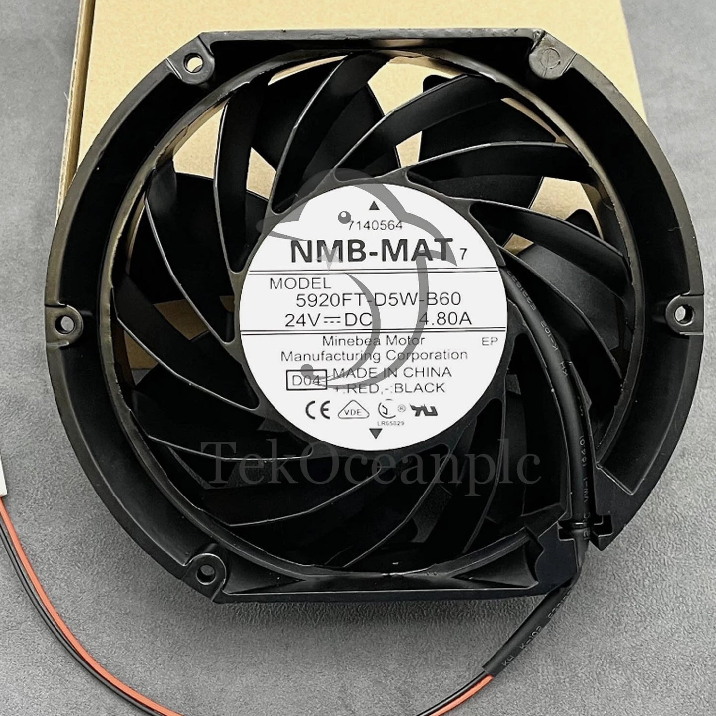 NMB-MAT 5920FT-D5W-B60 24V 4.80A 17CM for Yaskawa inverter cooling fan 4pin