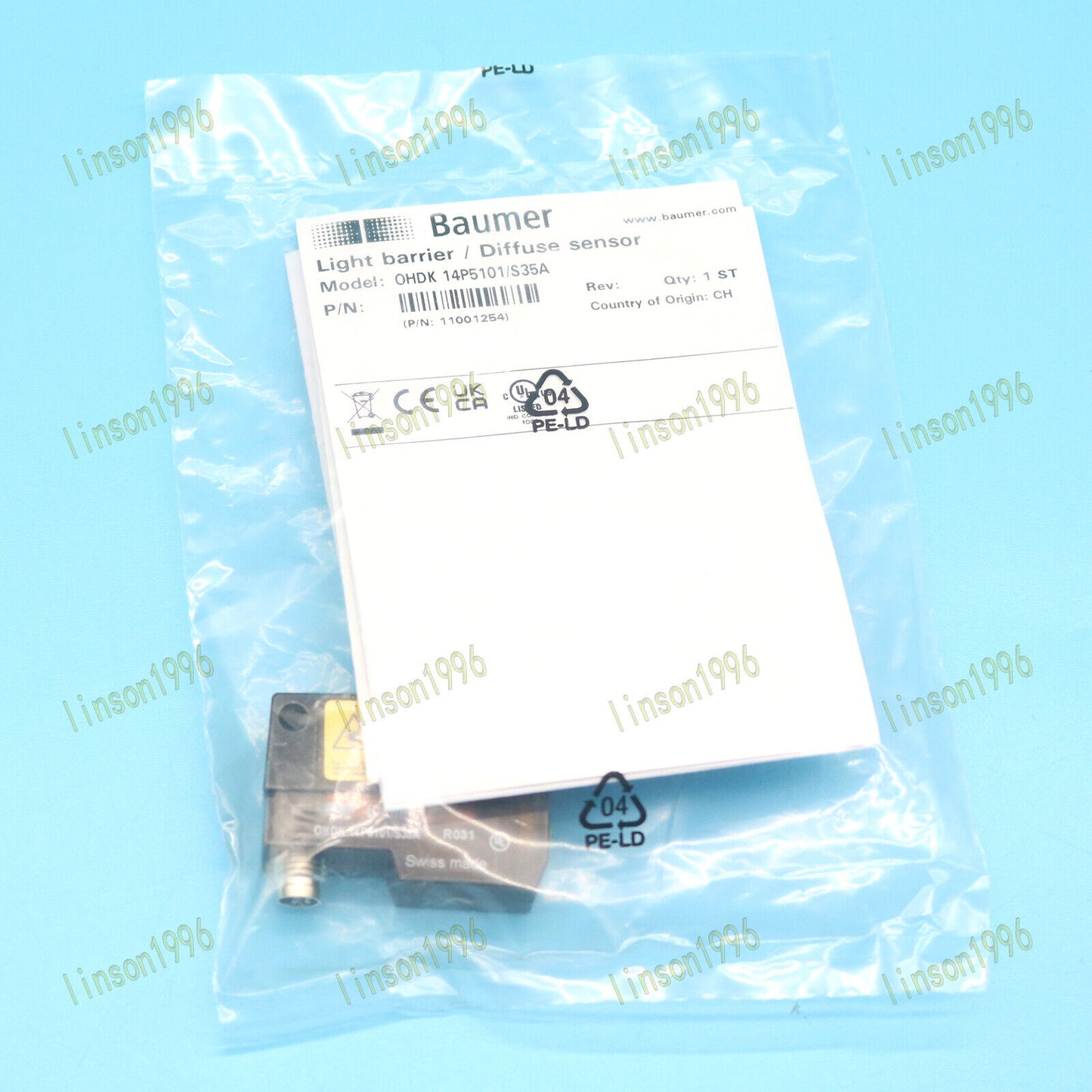 new 1PC Baumer OHDK 14P5101/S35A OHDK14P5101S35A - BAUMER